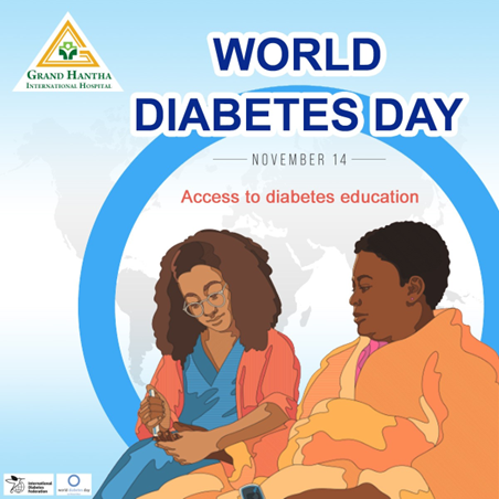 ကမ္ဘာ့ဆီးချို၊သွေးချိုရောဂါ ကာကွယ်ထိန်းသိမ်းရေးနေ့