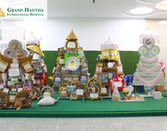 Grand Hantha International Hospital မိသားစု၏ ဒုတိယအကြိမ် မဟာဘုံကထိန် သင်္ကန်းကပ်လှူပွဲအခမ်းအနား