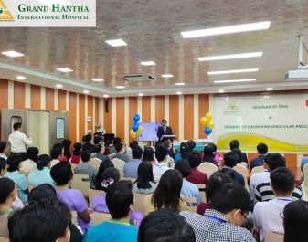 Grand Hantha International Hospital နှင့် Japan International Medical Cooperation Organization တို့ ပူးပေါင်းကျင်းပသည့် ပွဲ